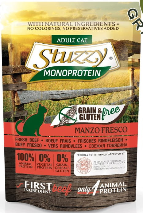 Stuzzy Cat No Grain Beef